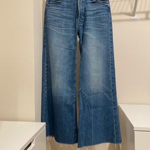 Mother Wide Leg Jeans